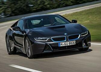 Bmw I8 Black Wallpaper