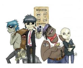 Wallpaper Gorillaz HD Background Gorrilaz Host2po