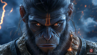 God Hanuman HD Realistic Wallpaper For Pc