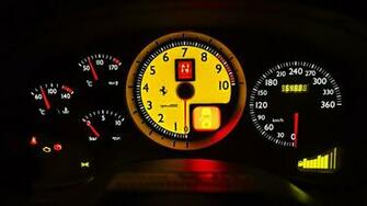 Ferrari F430 Gauges At Night By Shironranshiin