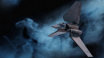 Imperial Uber Aka Lambda Class Shuttle New 4k Rendered Wallpaper