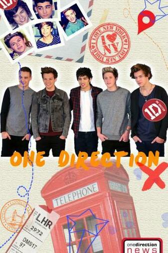 One Direction iPhone Wallpaper Small