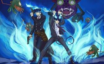 Exorcist Wallpaper iPhone Ao No Background Blue