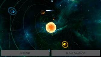 Gyro Solar System 3d Live Wallpaper For Android Apk