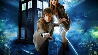 Doctor Who Matt Smith And Karen Gillan Picture