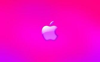 Hot Pink Apple Wallpaper