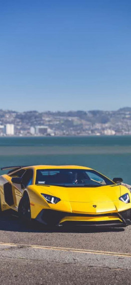 Make A Statement With The Luxurious iPhone X Lamborghini Wallpaper