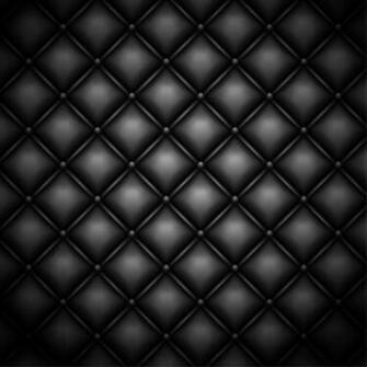 Black Quilted Leather Background Chanel Themed