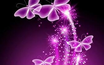 Wallpaper Purple Butterflies HD Expert