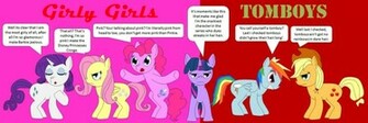 Tomboys And Girly Girls Ponies By Beats0me