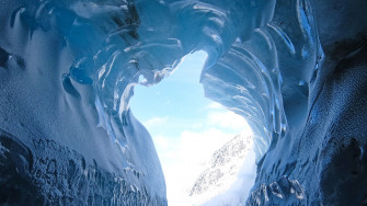 Ice Cave Laptop Full HD 1080p 4k Wallpaper Image