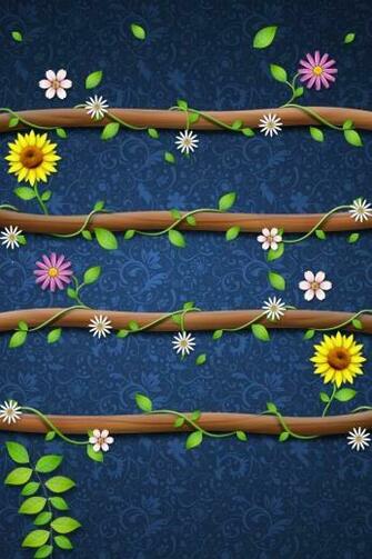 Your Ipod Touch HD Cool Flowers Wallpaper Background