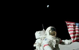 Apollo Astronaut Moon Nasa HD Background Wallpaper