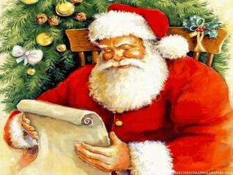 Santa Reading Xmas Note