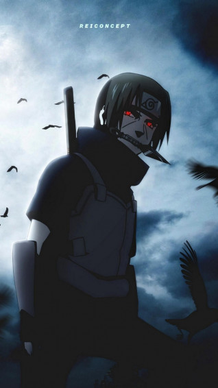 Wallpaper Itachi Uchiha Madara Anime