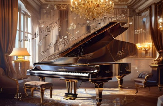 Grand Piano Wallpaper