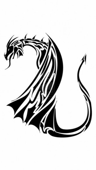 Dragon Tribal Tattoo iPhone Wallpaper Gallery