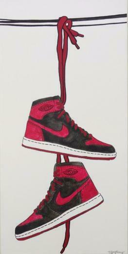 Jordans12 On Jade Sneakers Wallpaper Sneaker Art Nike