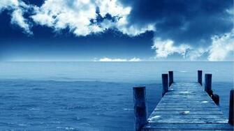 Wooden Pier Wallpaper Desktop Image