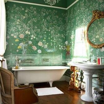 Chic Chinoiserie Wallpaper Home Decor