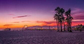 Los Angeles Santa Monica Beach Wallpaper In