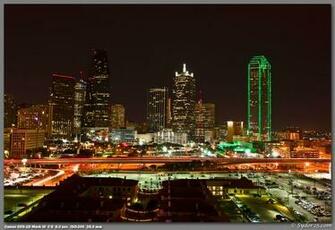 Dallas Texas Downtown Dusk