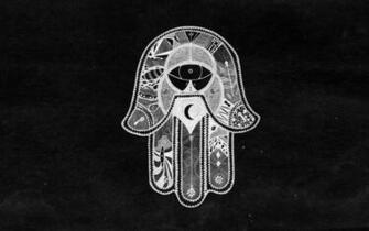 Hamsa Wallpaper Top Background