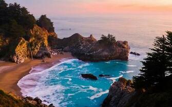 Mcway Falls At Big Sur X Close