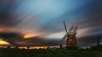 Windmill Buildings HD Unbelievable Wallpaper