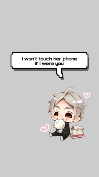 Koshi Sugawara Wallpaper I Won T Touch Her Phone If Were You