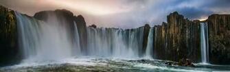 Waterfall In Iceland 4k HD Desktop Wallpaper For Ultra Tv