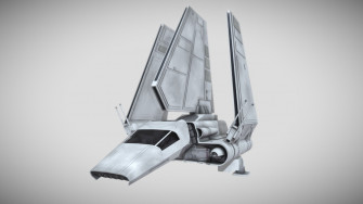 Imperial Shuttle Lambda Class T 4a Star Wars 3d Model By