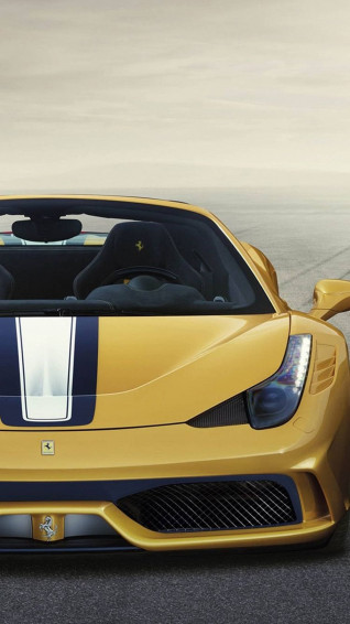 Luxury Car Ferrari iPhone Wallpaper