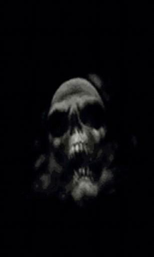 Smoking Skull Live Wallpaper