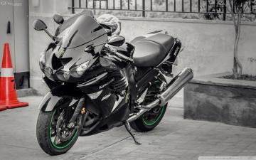 Ninja Zx14 R UltraHD Wallpaper Printed