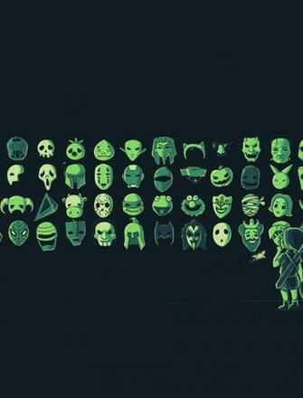 Legend Of Zelda Masks Wallpaper For Samsung Epic 4g Touch