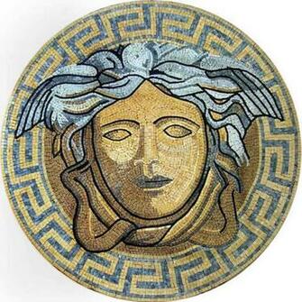 Italian Fashion Gianni Versace Mosaic Mediterranean Wallpaper By