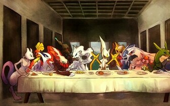 Last Supper Parody Crossovers Wallpaper