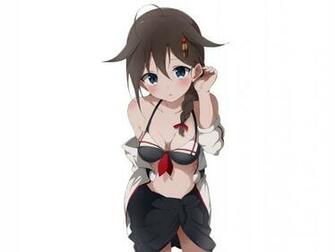 Shigure Kancolle Anime Girl Bikini Wallpaper HD Image Picture
