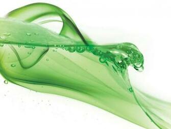 Green Fluid Desktop Pc And Mac Wallpaper