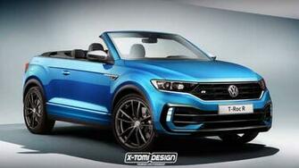 Vw T Roc R Cabriolet Rendered As Golf Cabrio Successor