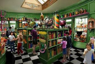 Honeydukes Candy Shop Interior Wallpaper Click Picture For High