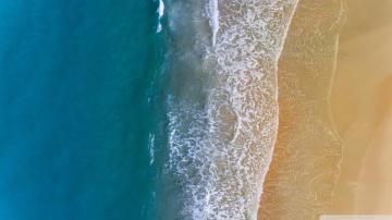 Beach Sand Aerial Wallpaper Teahub Io