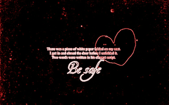 Be Safe Wallpaper Background Theme Desktop