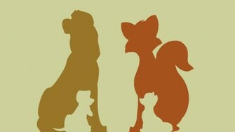 The Fox And Hound Wallpaper By Citron Vert
