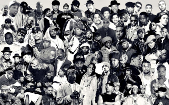 Rapper Collage Wallpaper
