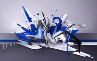 Funmozar 3d Graffiti Wallpaper
