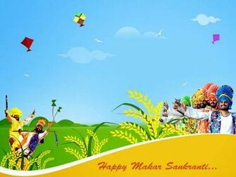 Makar Sankranti Wishes Picture Wallpaper In Happy Lohri