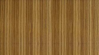 Zebrano Style Finish Wood Strips Wallpaper