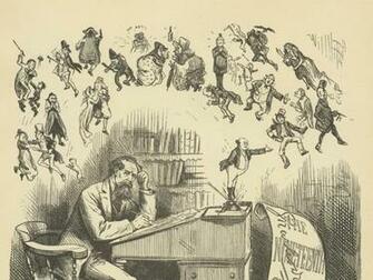 Writers Drawings Literature Charles Dickens Wallpaper